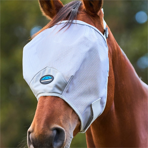 2026 WeatherBeeta Comfitec Hexi Shield Duo Fly Mask 1030088001 - Silver